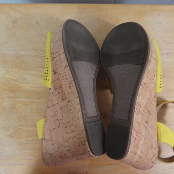 Franco Sarto Shoes Wedge Heel Size 7 - 7.5 - Picture 7 of 7